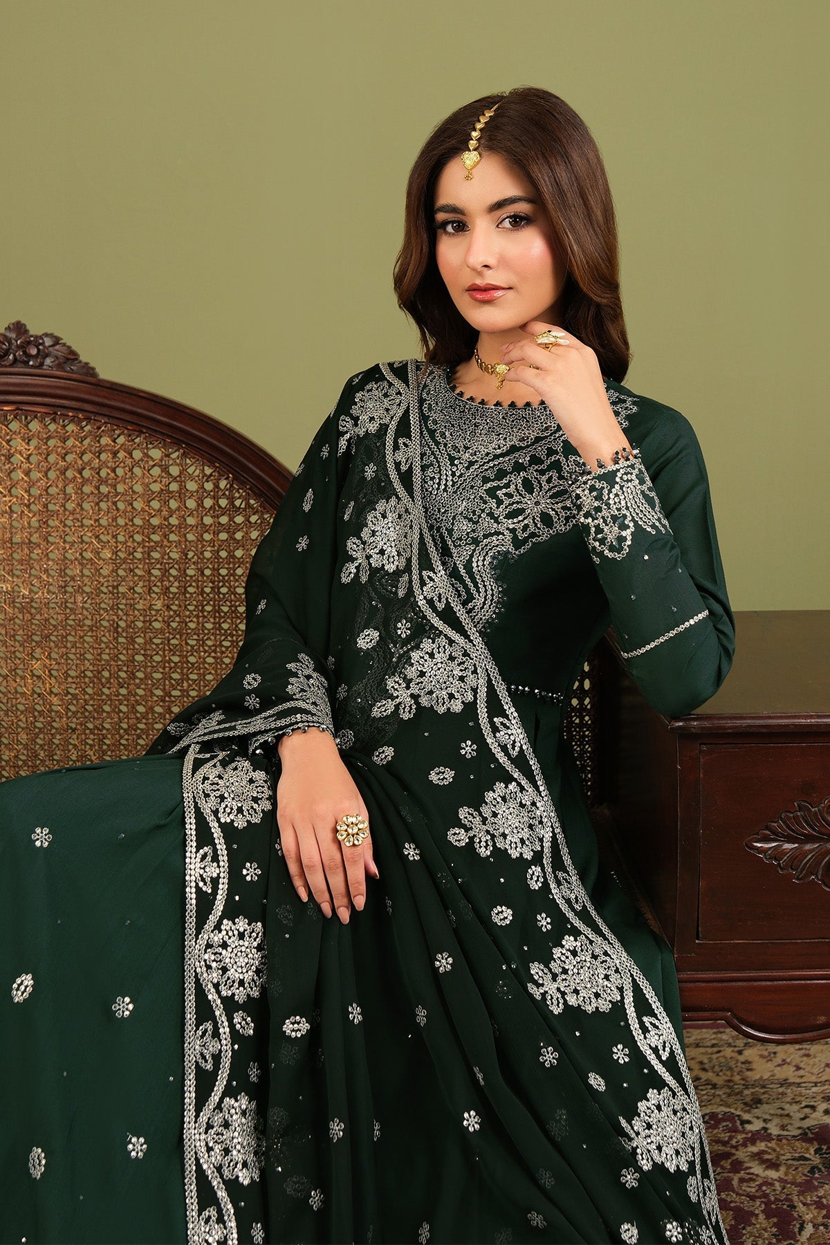 Alizeh | Luxe Raw Silk | AF-RS-14-Alice by Alizeh - Designer Dress  - Type : Ladies Clothes - Available at Libayah - 100% Original 