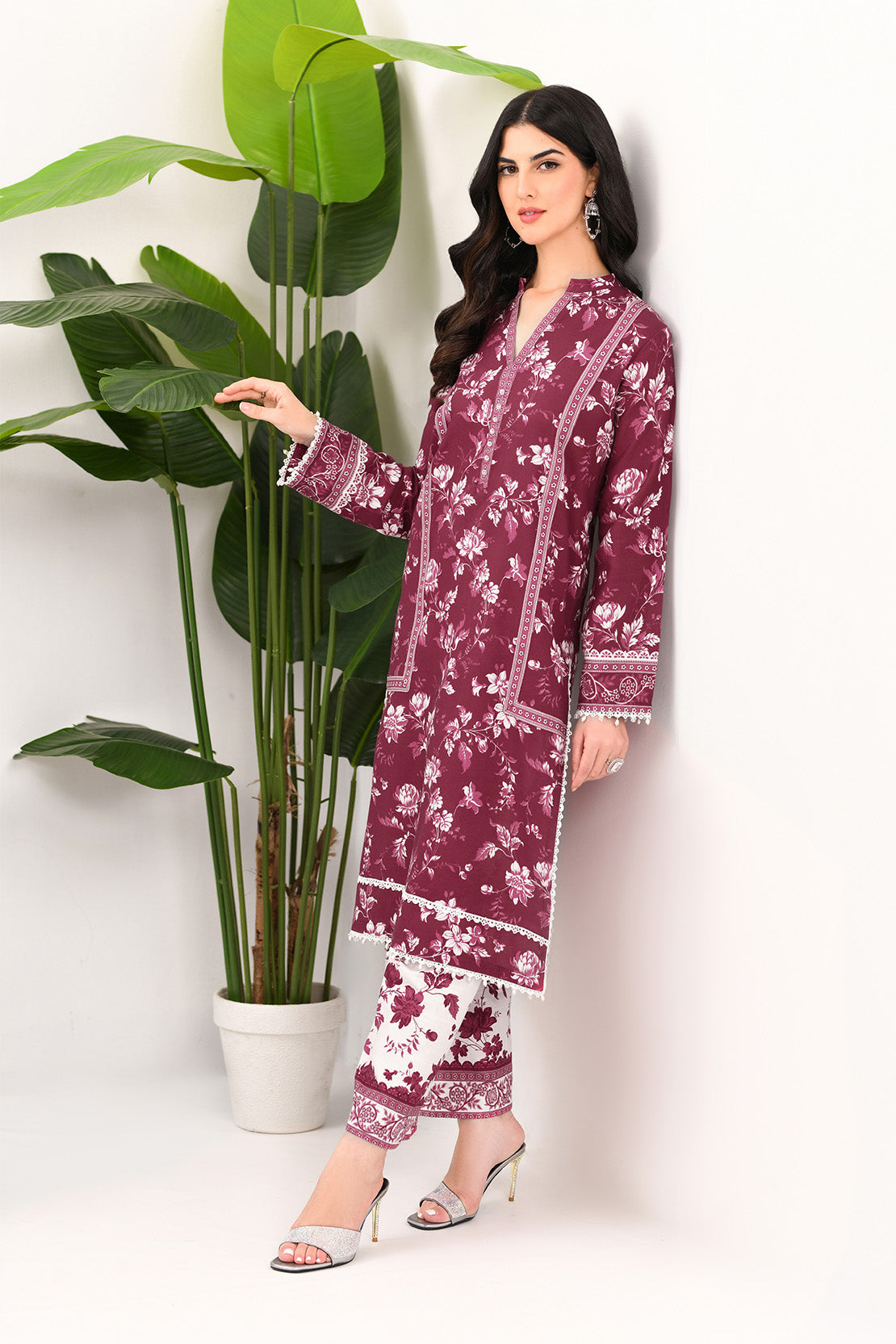 So Kamal | Winter Khaddar | KHADDAR SUIT SK07 by So Kamal - Designer Dress - Type: Ladies Clothes - Available at Libayah - 100% Original