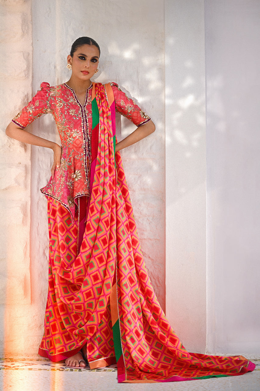 Laine – authentic Pakistani formal dress from the Sania Maskatiya Fall Festive Glimmer collection for women in the UK