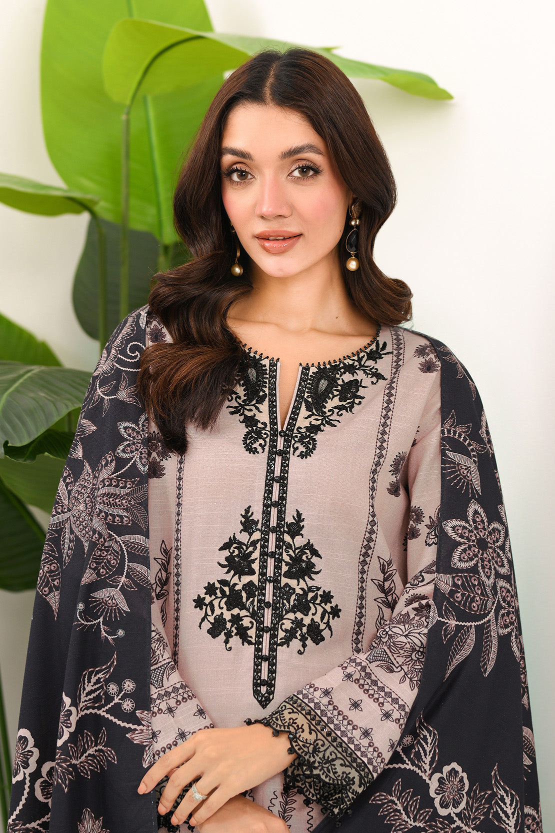 So Kamal | Winter Khaddar | KHADDAR SUIT SK20 by So Kamal - Designer Dress - Type: Ladies Clothes - Available at Libayah - 100% Original