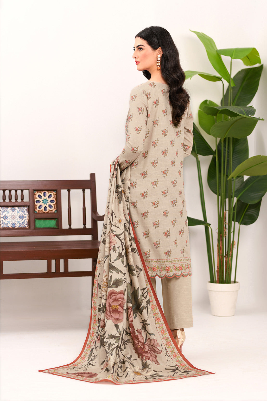 So Kamal | Winter Khaddar | KHADDAR SUIT SK32 by So Kamal - Designer Dress - Type: Ladies Clothes - Available at Libayah - 100% Original