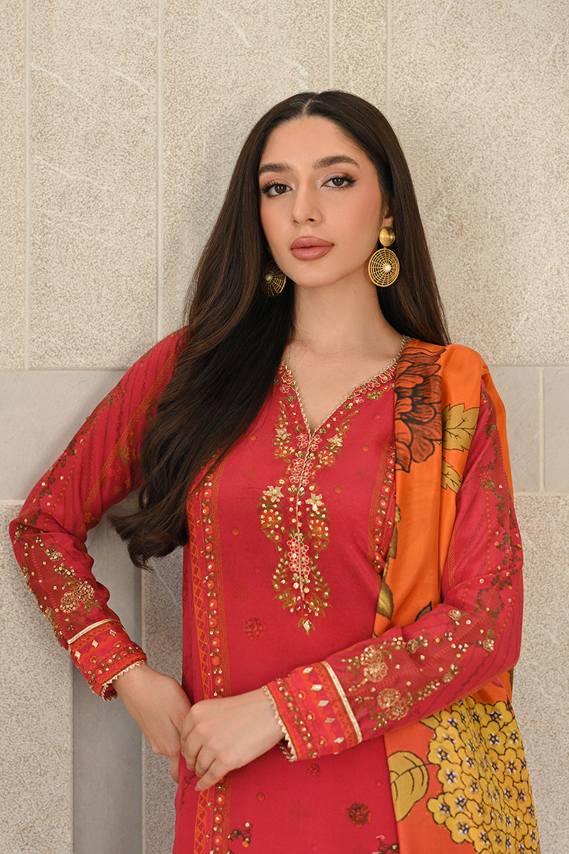 Mina Hasan | Signature Pret | Autumn Rose - by Libayah - Registered Vendor of : Mina Hasan - 100% Original Designer Dress