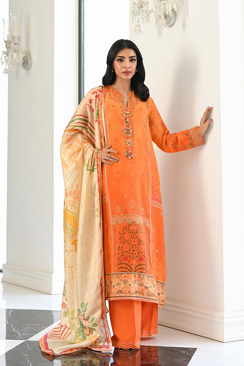 Mina Hasan | Signature Pret | Mocha Majesty - by Libayah - Registered Vendor of : Mina Hasan - 100% Original Designer Dress