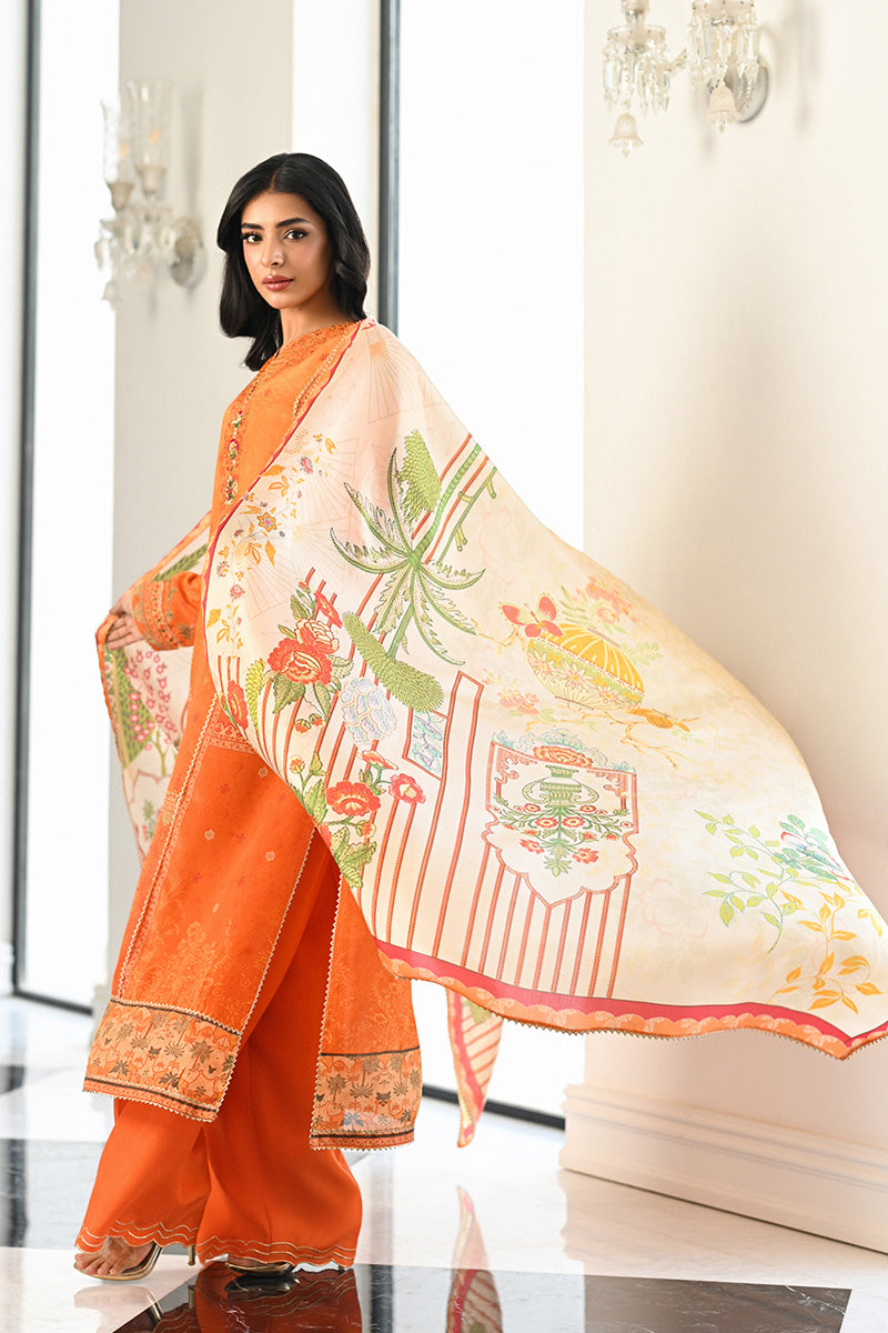 Mina Hasan | Signature Pret | Mocha Majesty - by Libayah - Registered Vendor of : Mina Hasan - 100% Original Designer Dress