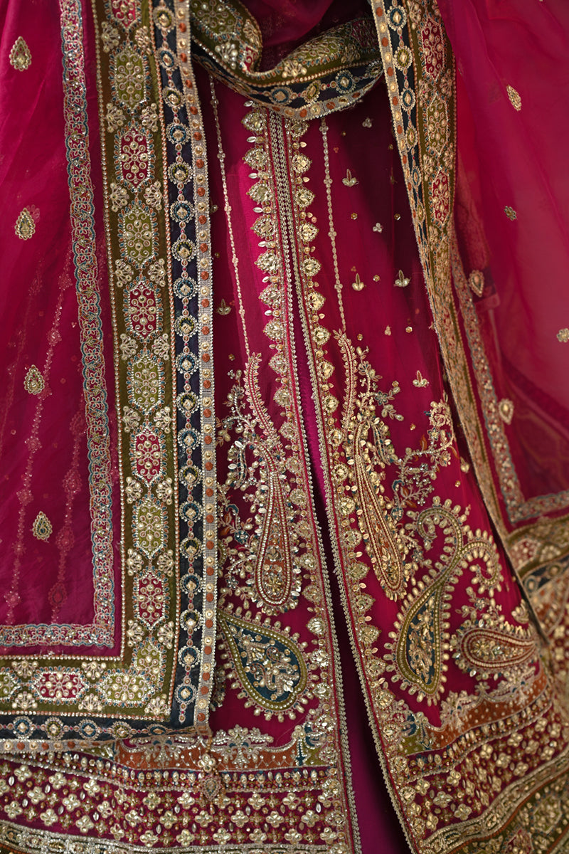 Qalamkar | Singhar Wedding Collection | RF-04 RIMEL by Qalamkar - Designer Dress - Type: Bridal - Available at Libayah - 100% Original