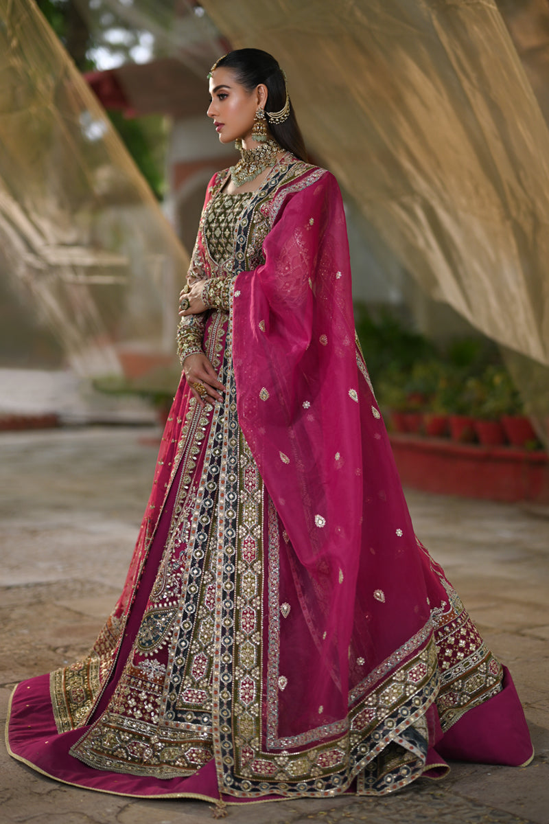 Qalamkar | Singhar Wedding Collection | RF-04 RIMEL by Qalamkar - Designer Dress - Type: Bridal - Available at Libayah - 100% Original