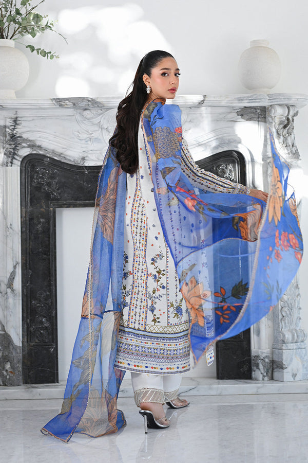 Mina Hasan | Signature Pret | Ceramic Garden - by Libayah - Registered Vendor of : Mina Hasan - 100% Original Designer Dress