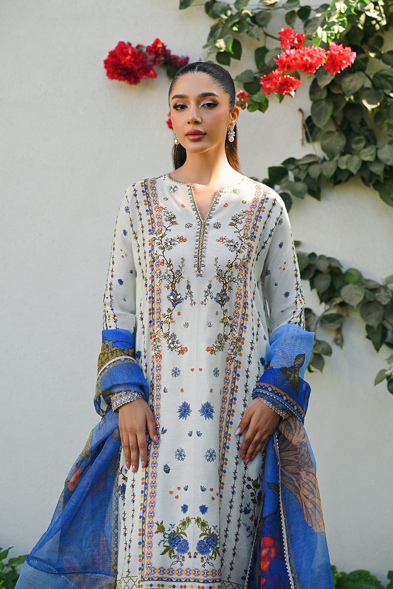 Mina Hasan | Signature Pret | Ceramic Garden - by Libayah - Registered Vendor of : Mina Hasan - 100% Original Designer Dress