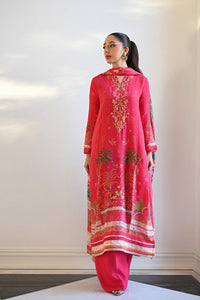 Mina Hasan | Signature Pret | Mughal Garden Pink - by Libayah - Registered Vendor of : Mina Hasan - 100% Original Designer Dress