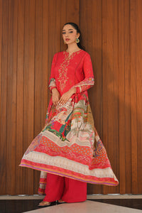 Mina Hasan | Signature Pret | Mughal Garden Pink - by Libayah - Registered Vendor of : Mina Hasan - 100% Original Designer Dress