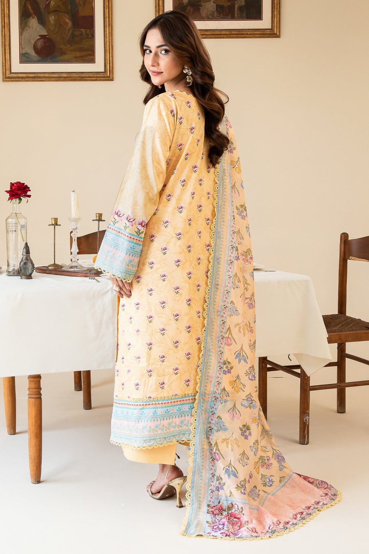 Faiza Faisal | Serene Lawn 24 | ANNE by Faiza Faisal - Designer Dress - Type: Ladies Clothes - Available at Libayah - 100% Original