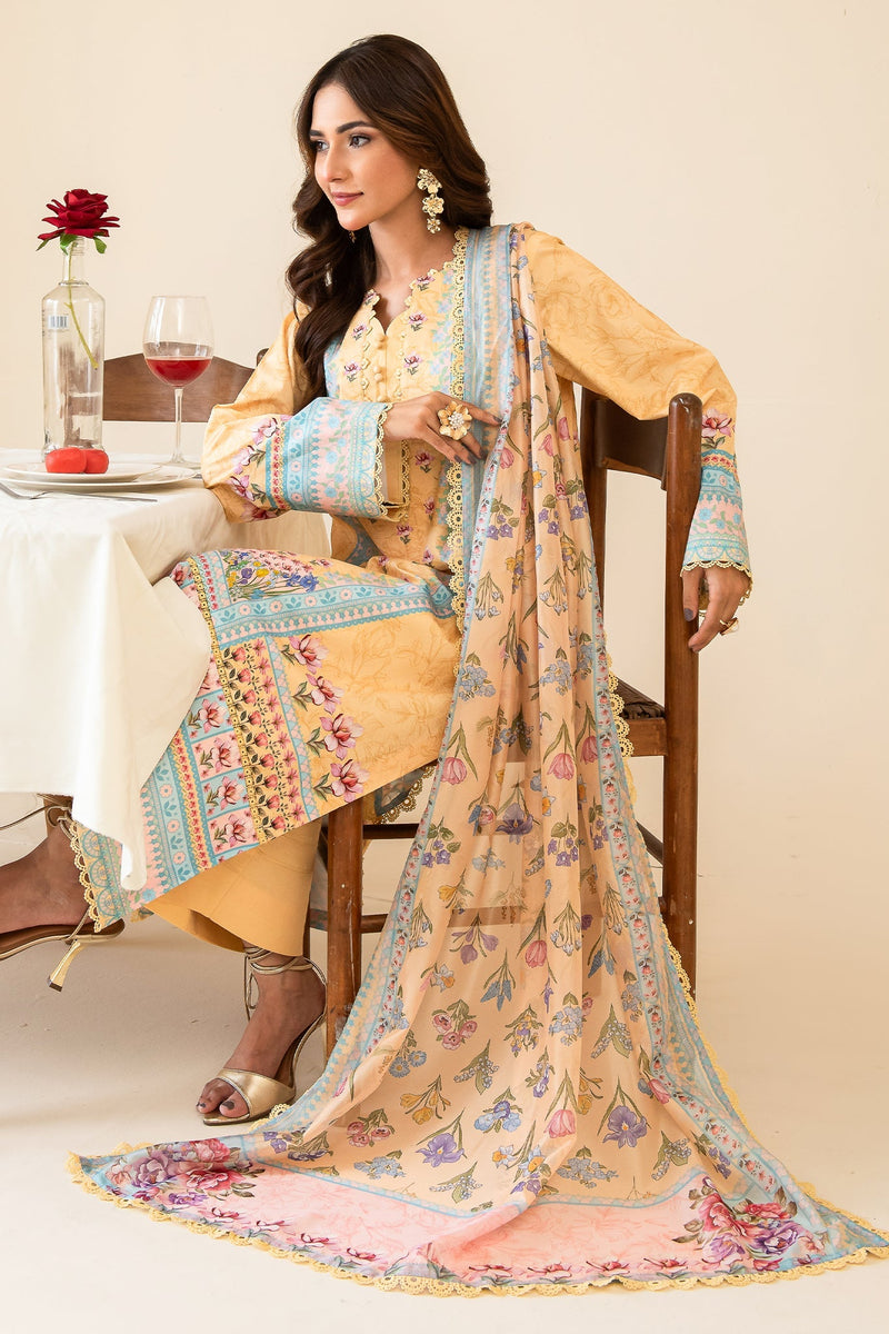 Faiza Faisal | Serene Lawn 24 | ANNE by Faiza Faisal - Designer Dress - Type: Ladies Clothes - Available at Libayah - 100% Original