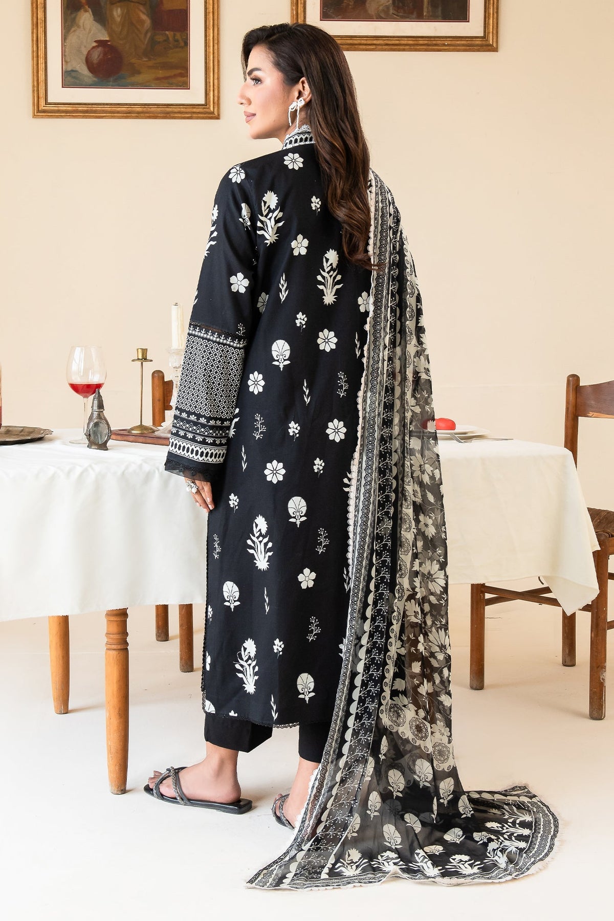 Faiza Faisal | Serene Lawn 24 | ELISE by Faiza Faisal - Designer Dress - Type: Ladies Clothes - Available at Libayah - 100% Original