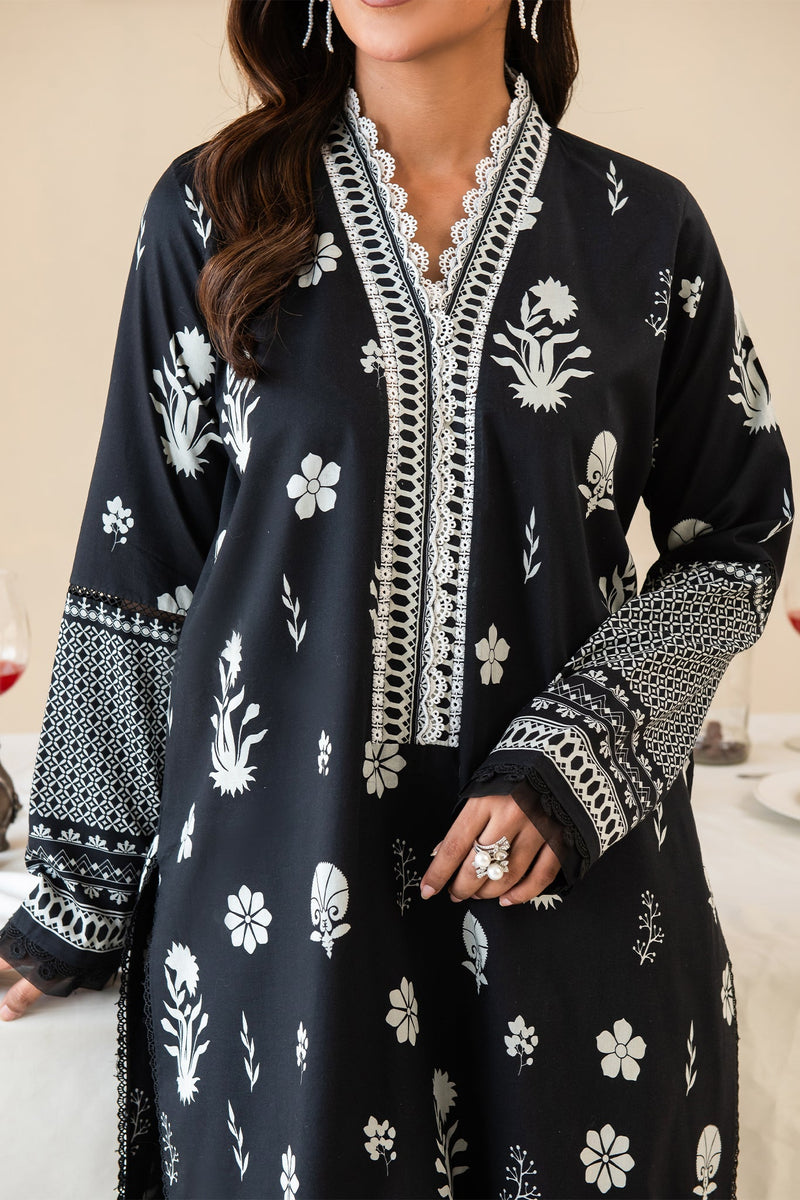 Faiza Faisal | Serene Lawn 24 | ELISE by Faiza Faisal - Designer Dress - Type: Ladies Clothes - Available at Libayah - 100% Original