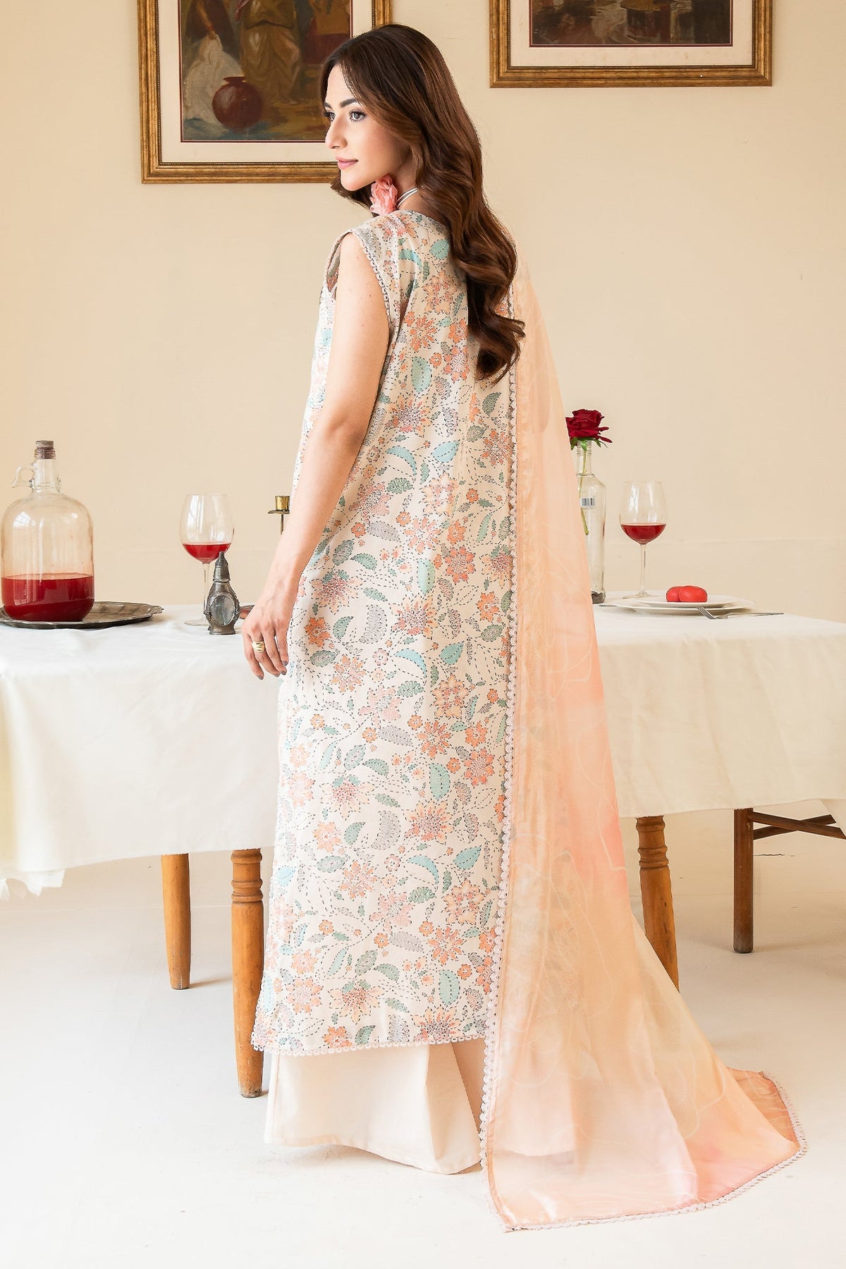 Faiza Faisal | Serene Lawn 24 | LEA by Faiza Faisal - Designer Dress - Type: Ladies Clothes - Available at Libayah - 100% Original