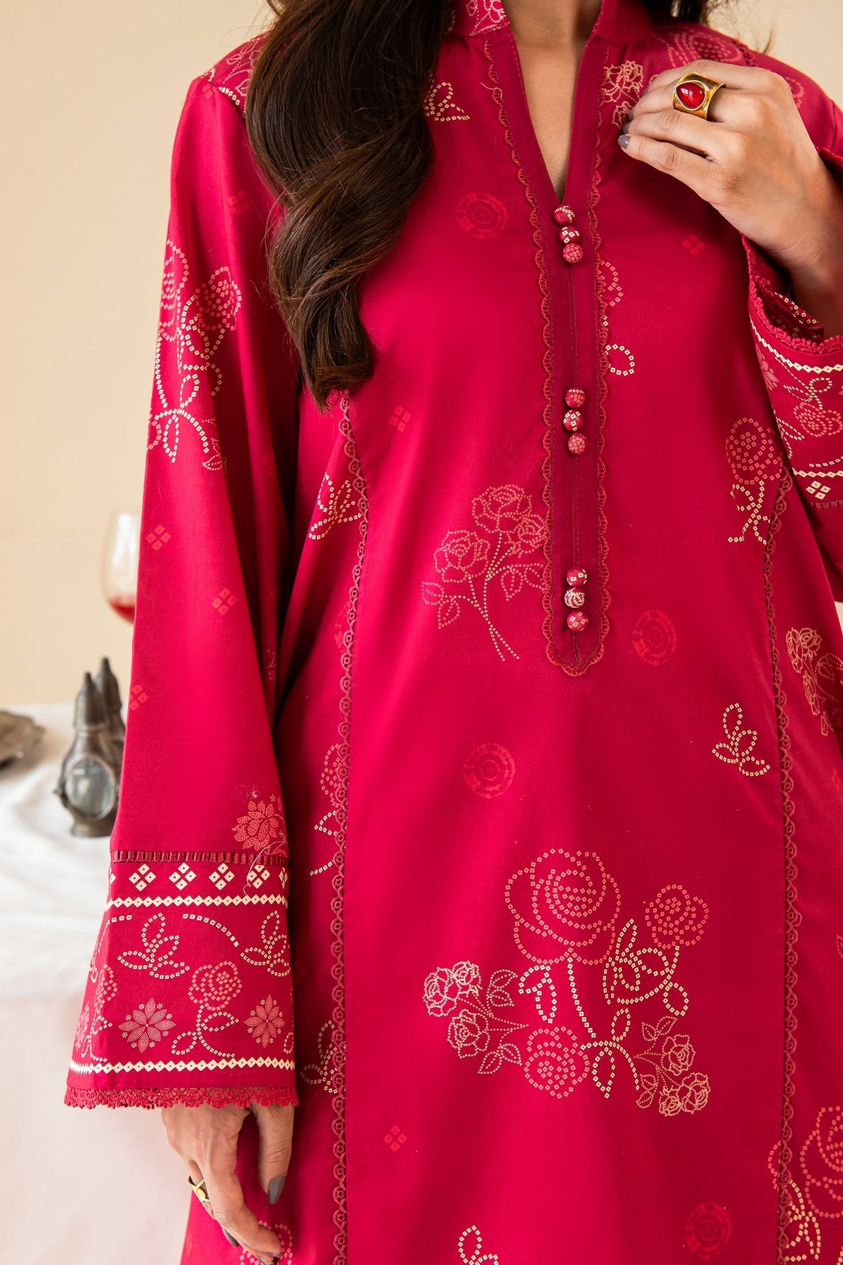Faiza Faisal | Serene Lawn 24 | EVE by Faiza Faisal - Designer Dress - Type: Ladies Clothes - Available at Libayah - 100% Original