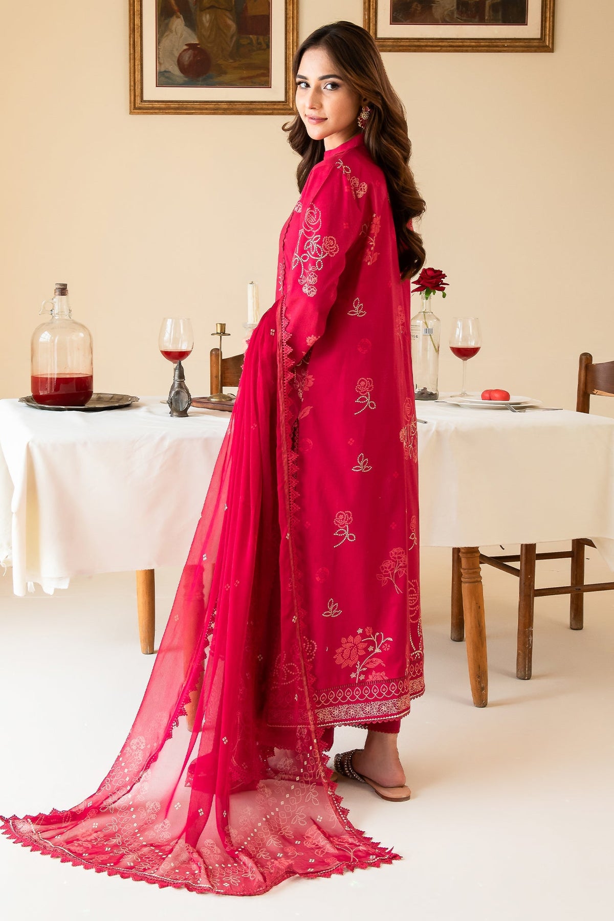Faiza Faisal | Serene Lawn 24 | EVE by Faiza Faisal - Designer Dress - Type: Ladies Clothes - Available at Libayah - 100% Original