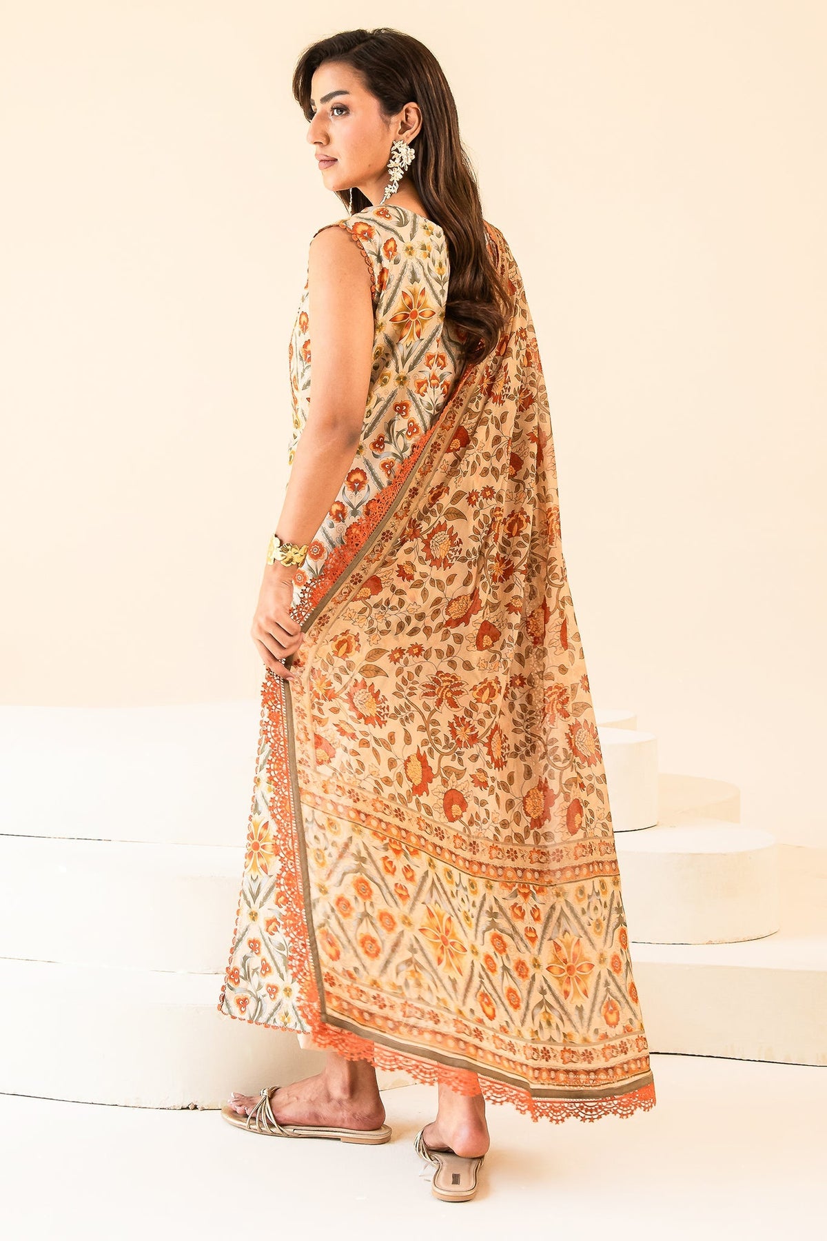 Faiza Faisal | Serene Lawn 24 | VALERIA by Faiza Faisal - Designer Dress - Type: Ladies Clothes - Available at Libayah - 100% Original