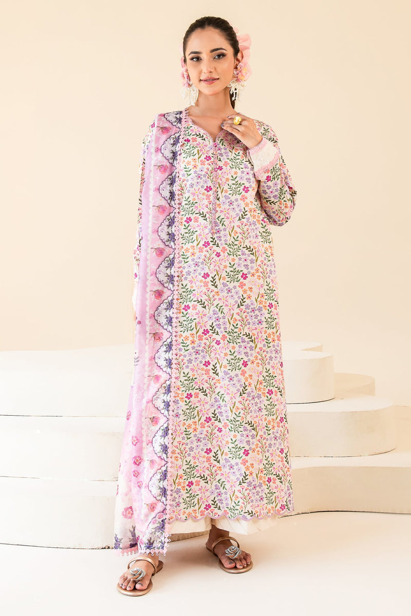 Faiza Faisal | Serene Lawn 24 | MARIE by Faiza Faisal - Designer Dress - Type: Ladies Clothes - Available at Libayah - 100% Original