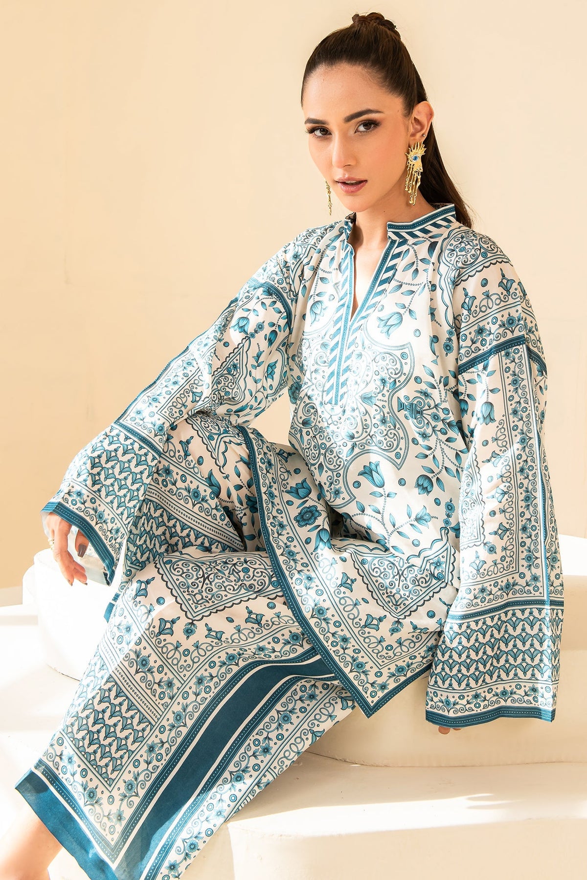 Faiza Faisal | Day Out | IVA by Faiza Faisal - Designer Dress - Type: Ladies Clothes - Available at Libayah - 100% Original