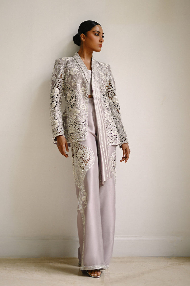 Ruvi – authentic Pakistani dress from the Sania Maskatiya Fall Festive Shimmer collection for women in the UK