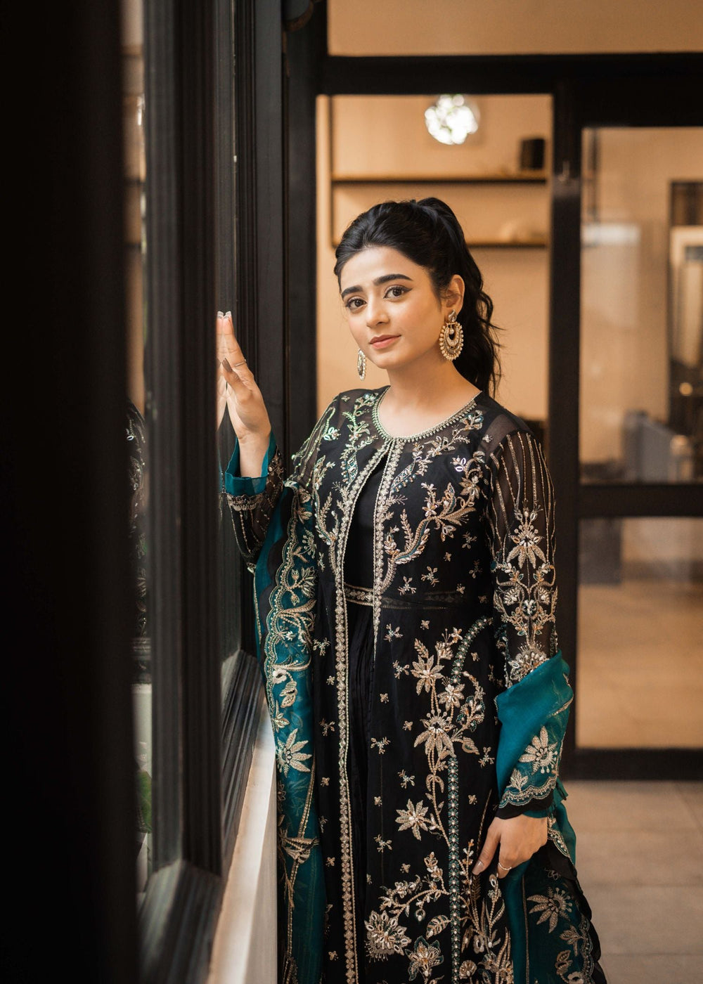 Fozia Khalid | Dilkash Festive Wear 25 | Belle Espoir by Fozia Khalid - Designer Dress  - Type : Ladies Clothes - Available at Libayah - 100% Original 