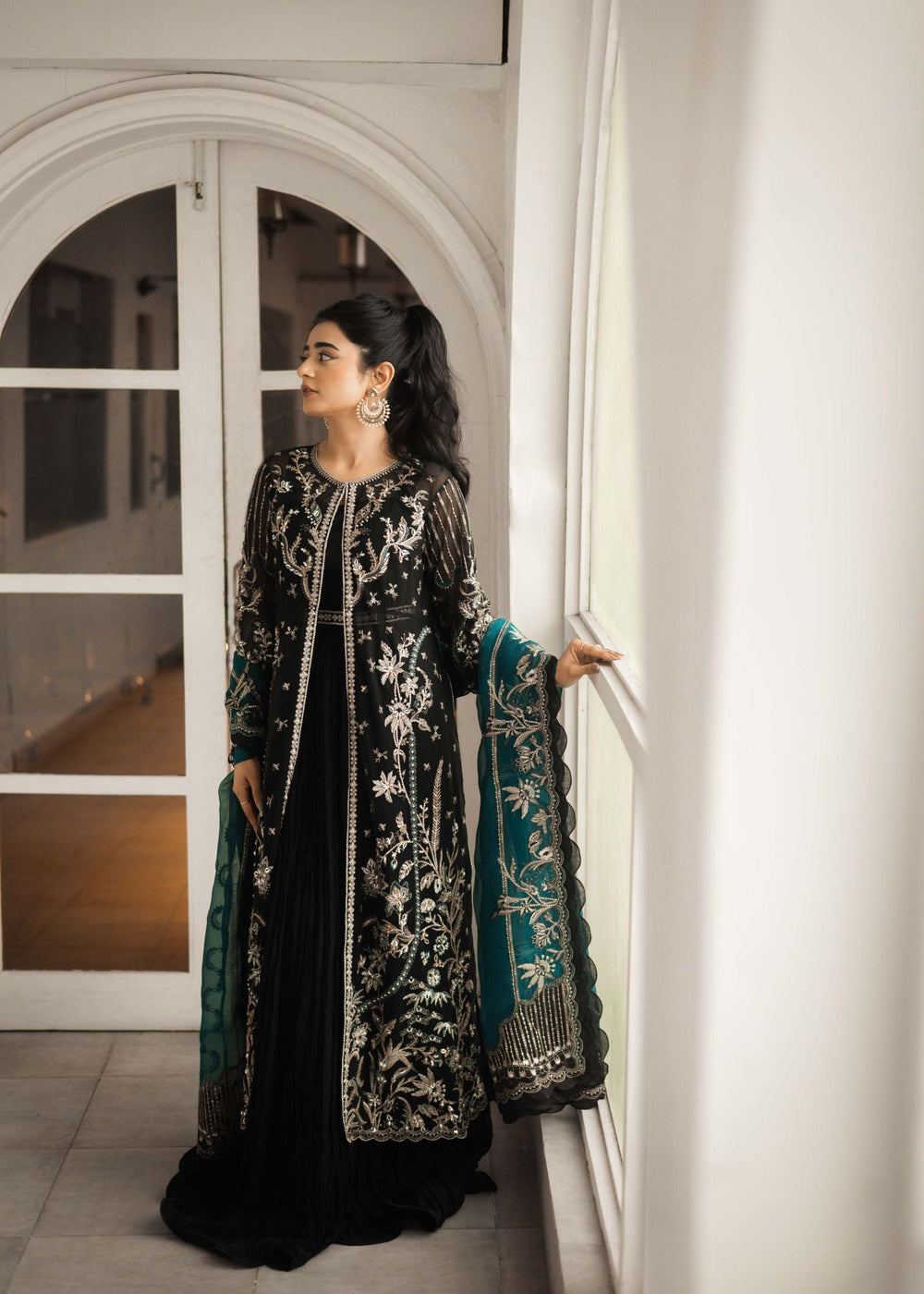 Fozia Khalid | Dilkash Festive Wear 25 | Belle Espoir by Fozia Khalid - Designer Dress  - Type : Ladies Clothes - Available at Libayah - 100% Original 