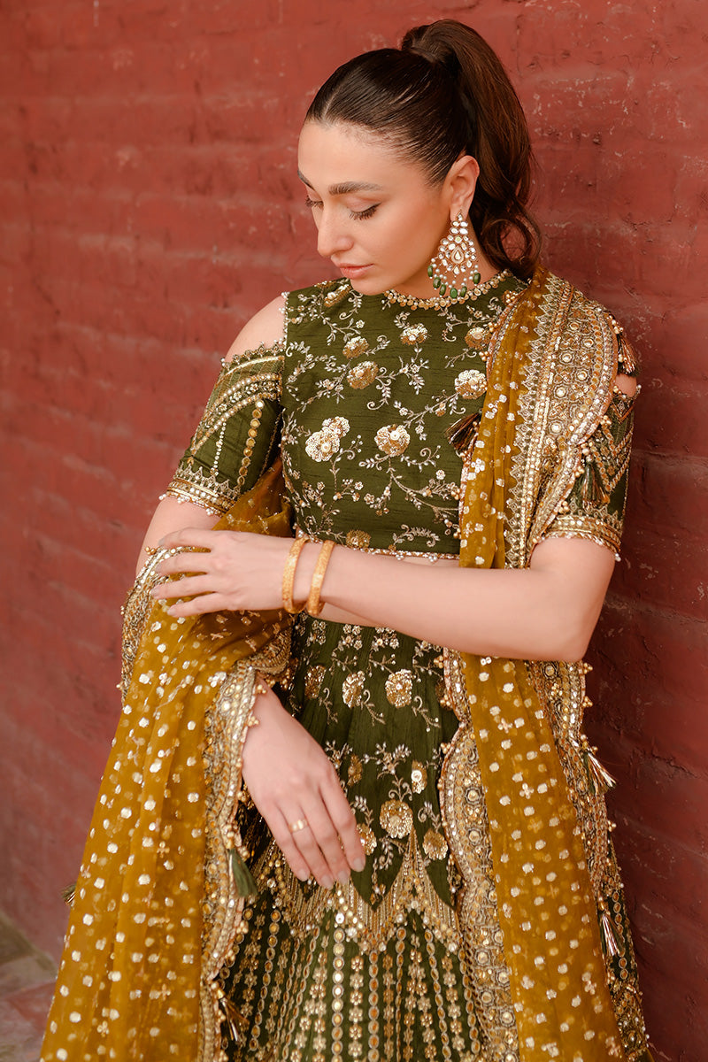 MNR | Zarlish Festive 25 | Wajeha Khan in Afsana by MNR - Designer Dress - Type : Ladies Clothes - Available at Libayah - 100% Original 