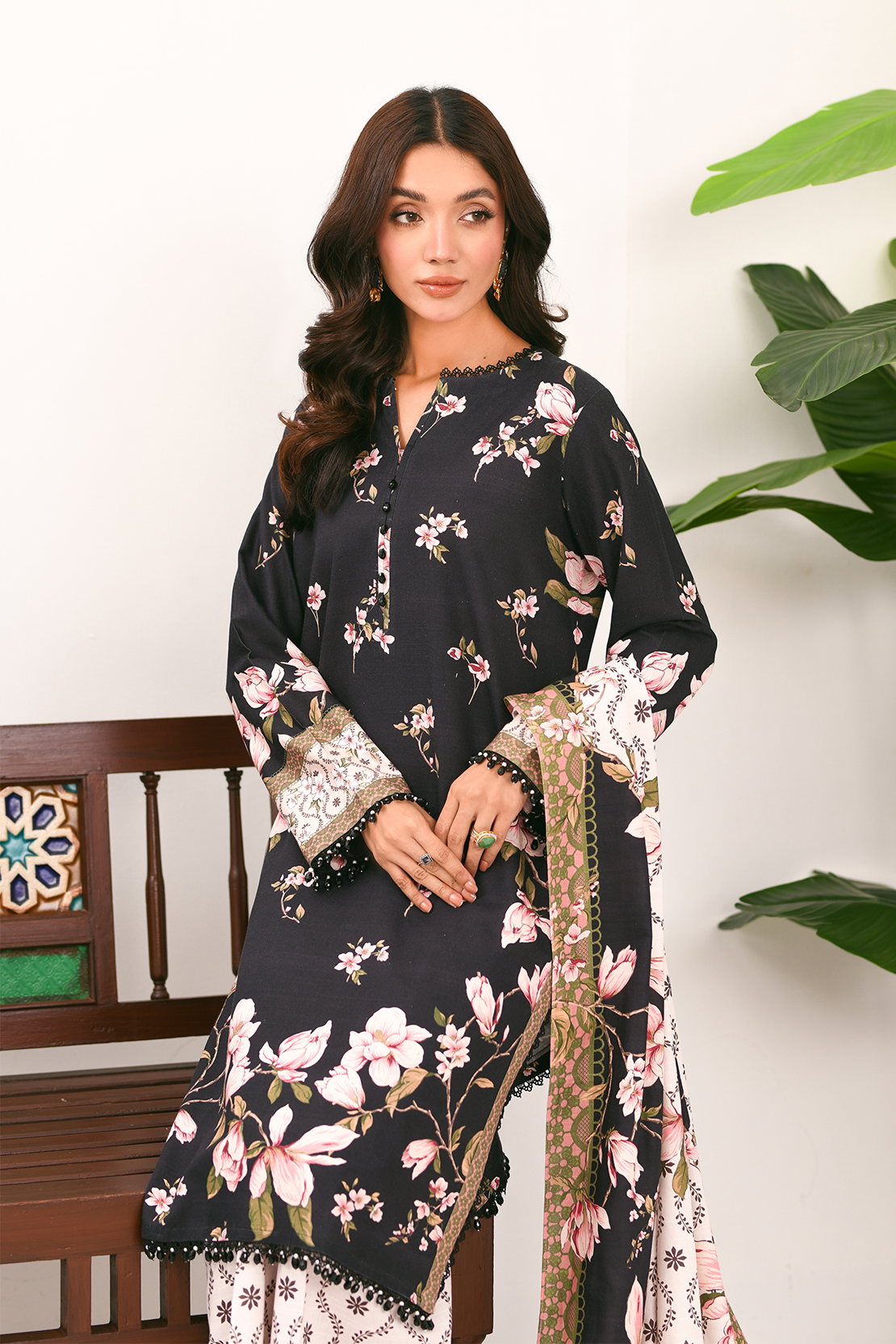 So Kamal | Winter Khaddar | KHADDAR SUIT SK26 by So Kamal - Designer Dress - Type: Ladies Clothes - Available at Libayah - 100% Original