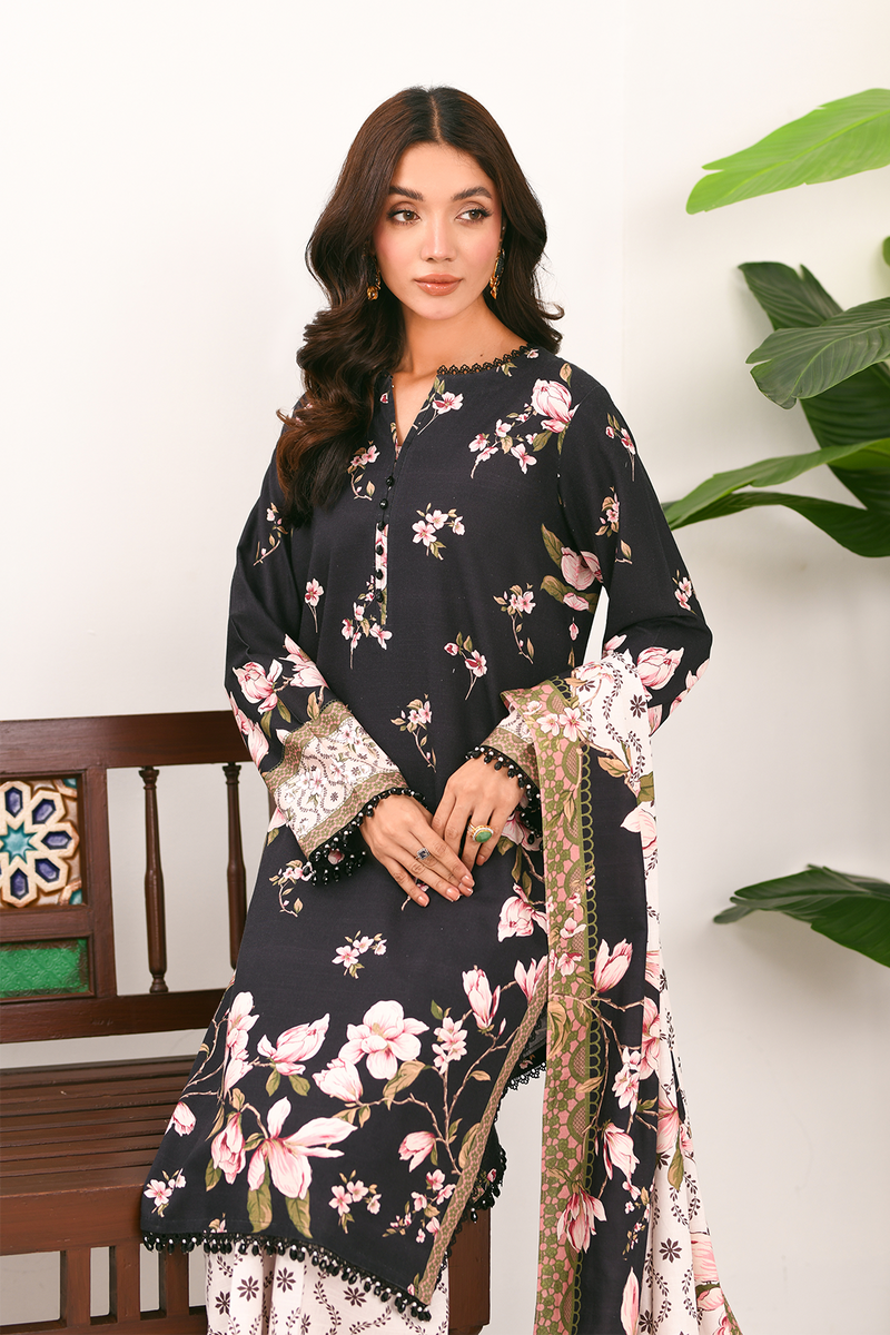 So Kamal | Winter Khaddar | KHADDAR SUIT SK26 by So Kamal - Designer Dress - Type: Ladies Clothes - Available at Libayah - 100% Original