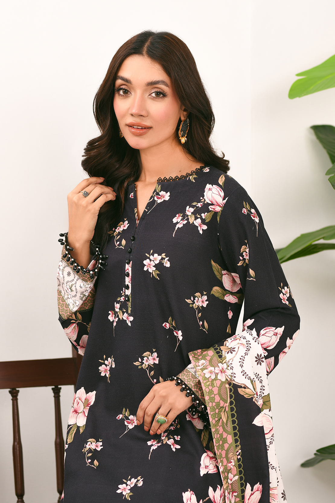 So Kamal | Winter Khaddar | KHADDAR SUIT SK26 by So Kamal - Designer Dress - Type: Ladies Clothes - Available at Libayah - 100% Original