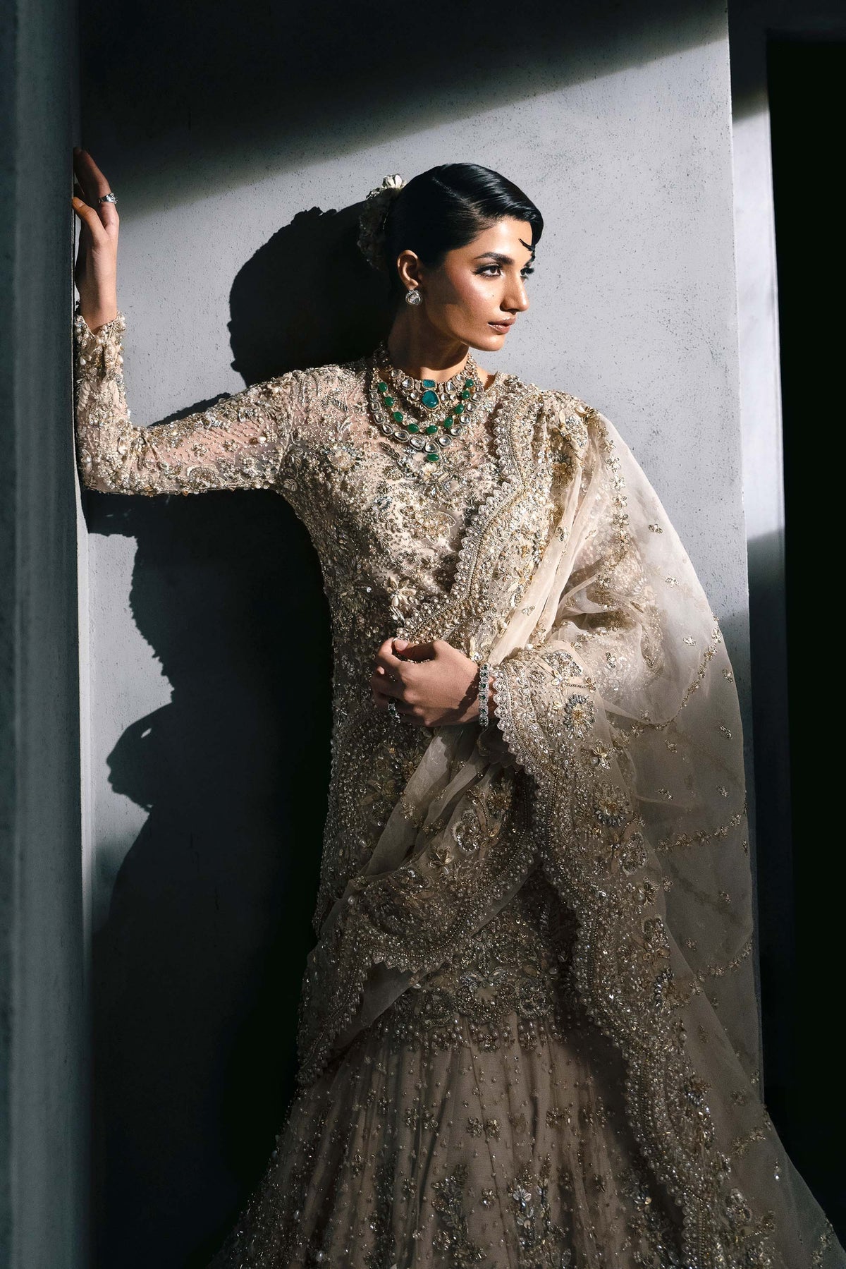 Akbar Aslam | Bridal Dresses | Calisse by Akbar Aslam - Designer Dress  - Type : Ladies Clothes - Available at Libayah - 100% Original 
