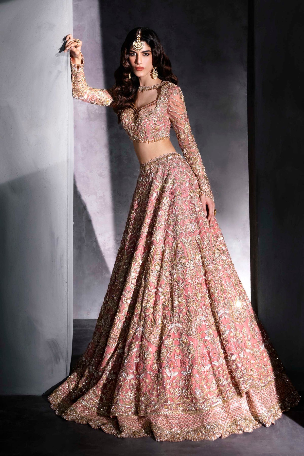 Akbar Aslam | Bridal Dresses | Emarelle by Akbar Aslam - Designer Dress  - Type : Ladies Clothes - Available at Libayah - 100% Original 