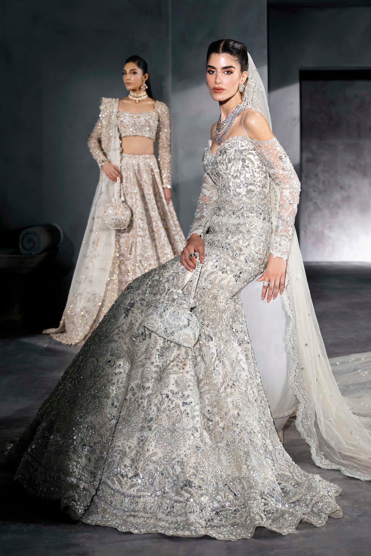 Akbar Aslam | Bridal Dresses | Mirella by Akbar Aslam - Designer Dress  - Type : Ladies Clothes - Available at Libayah - 100% Original 