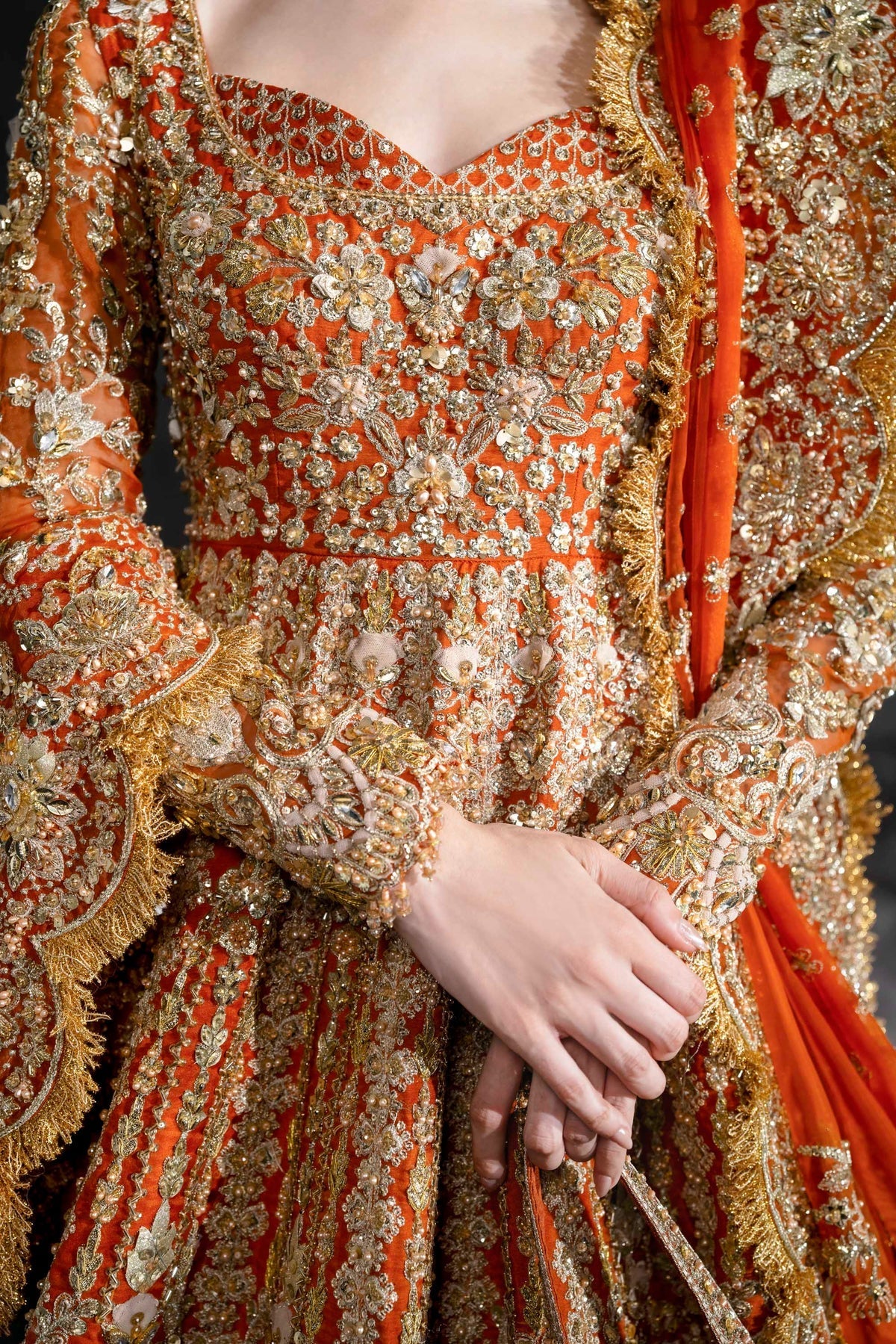 Akbar Aslam | Bridal Dresses | Zinaria by Akbar Aslam - Designer Dress  - Type : Ladies Clothes - Available at Libayah - 100% Original 