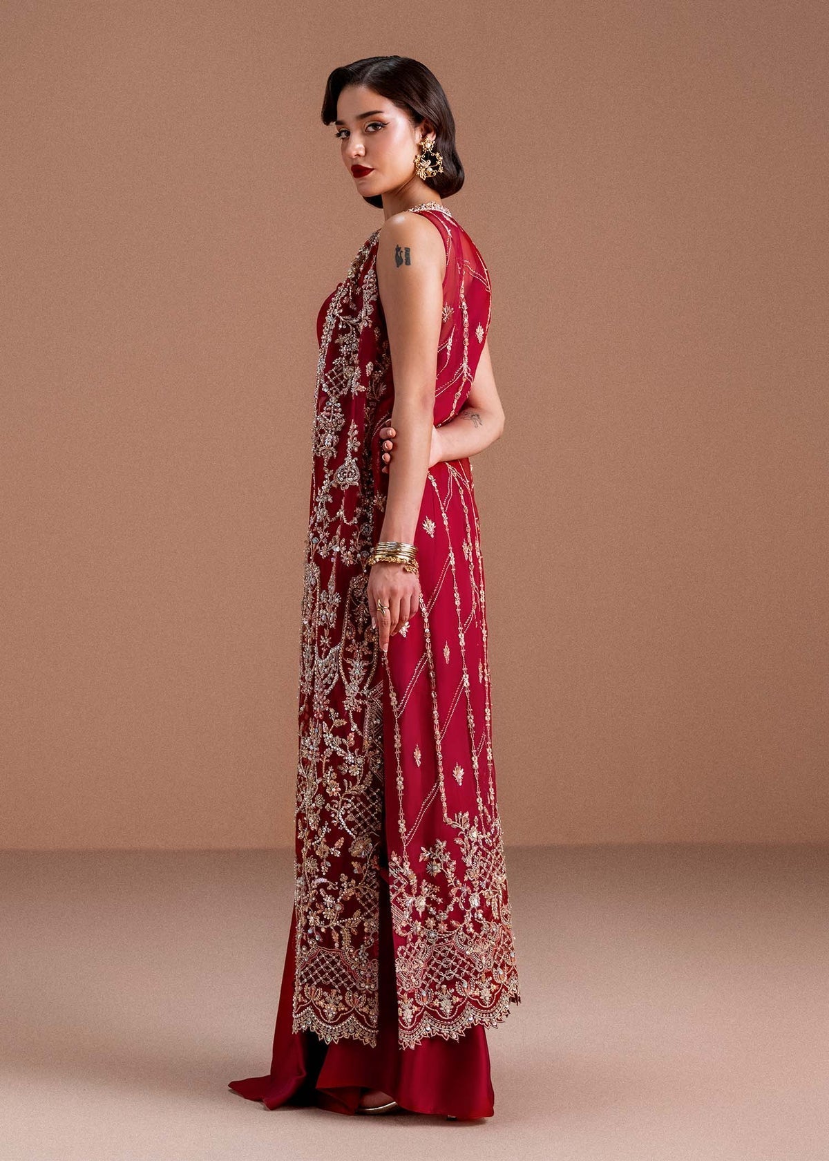 Kanwal Malik | Nysa Luxury Pret 25 | Naura by Kanwal Malik - Designer Dress  - Type : Ladies Clothes - Available at Libayah - 100% Original 