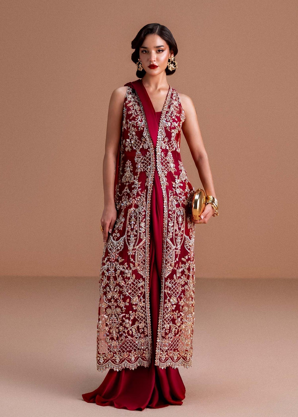 Kanwal Malik | Nysa Luxury Pret 25 | Naura by Kanwal Malik - Designer Dress  - Type : Ladies Clothes - Available at Libayah - 100% Original 