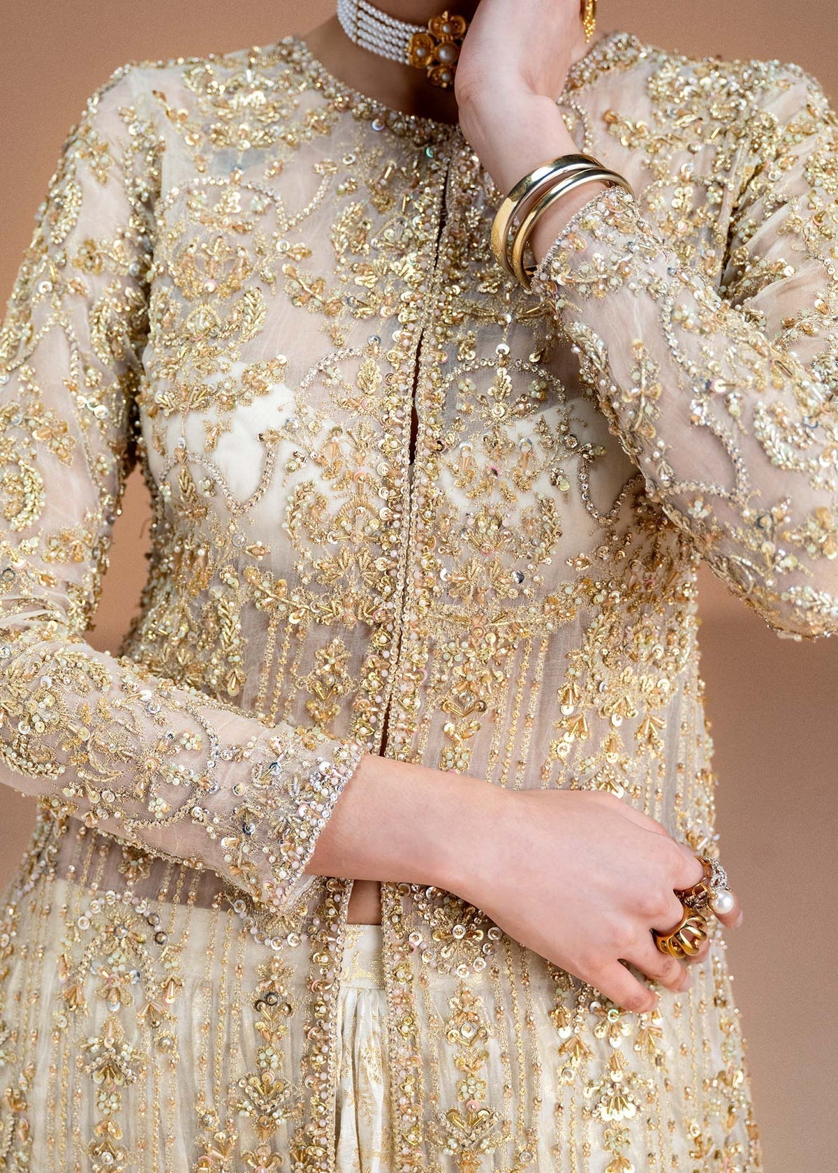 Kanwal Malik | Nysa Luxury Pret 25 | Aneesa by Kanwal Malik - Designer Dress  - Type : Ladies Clothes - Available at Libayah - 100% Original 