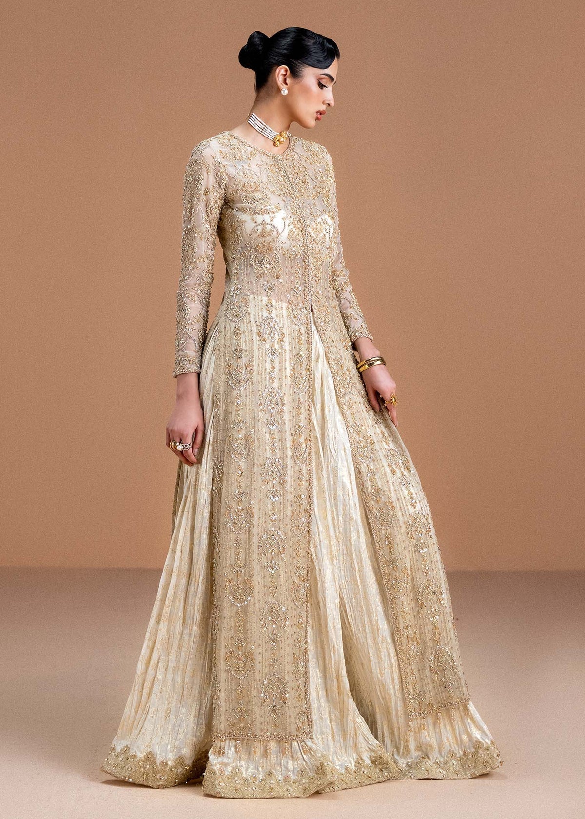 Kanwal Malik | Nysa Luxury Pret 25 | Aneesa by Kanwal Malik - Designer Dress  - Type : Ladies Clothes - Available at Libayah - 100% Original 