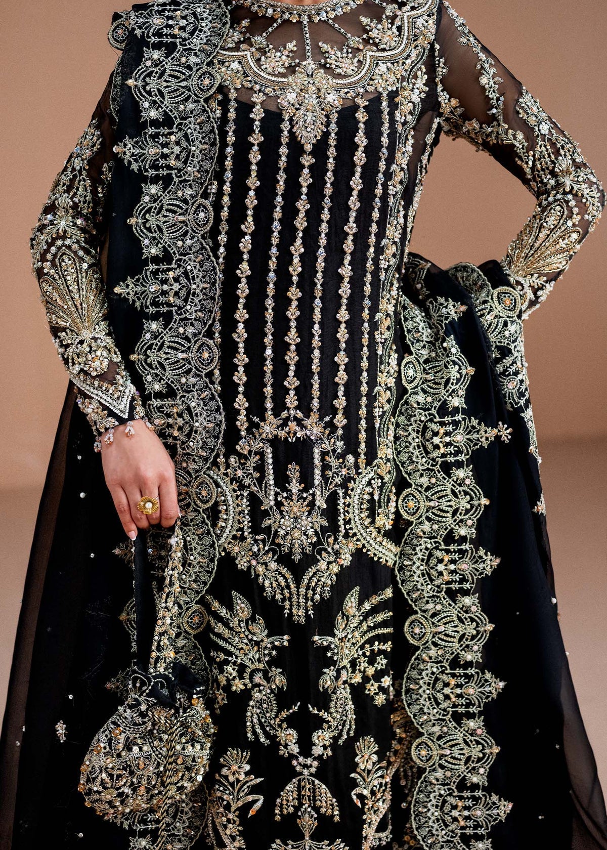 Kanwal Malik | Nysa Luxury Pret 25 | Rayen by Kanwal Malik - Designer Dress  - Type : Ladies Clothes - Available at Libayah - 100% Original 