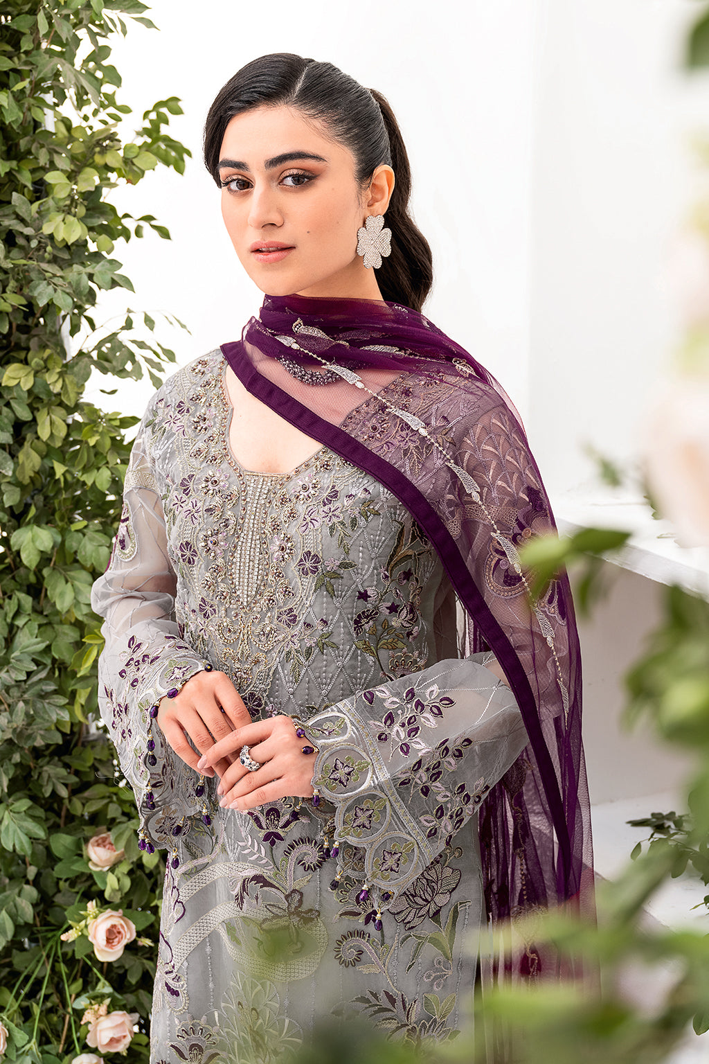 Ramsha | Minhal Organza Collection | M-801 by Ramsha - Designer Dress - Type: Ladies Clothes - Available at Libayah - 100% Original