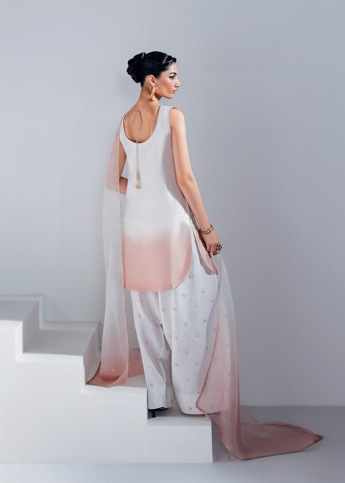 Mahum Asad | The Remix Edit | Flute by Mahum Asad - Designer Dress - Type: Ladies Clothes - Available at Libayah - 100% Original