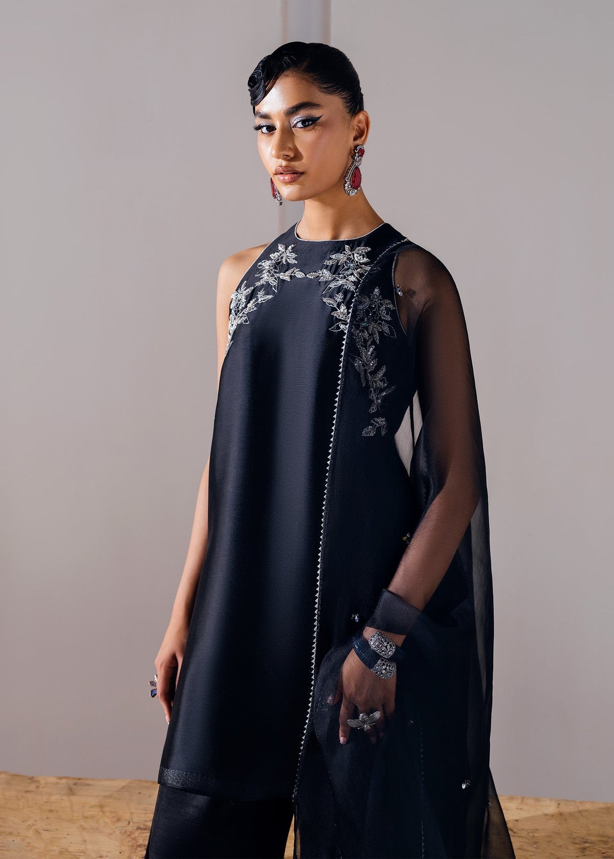 Mahum Asad | The Remix Edit | Rock by Mahum Asad - Designer Dress - Type: Ladies Clothes - Available at Libayah - 100% Original
