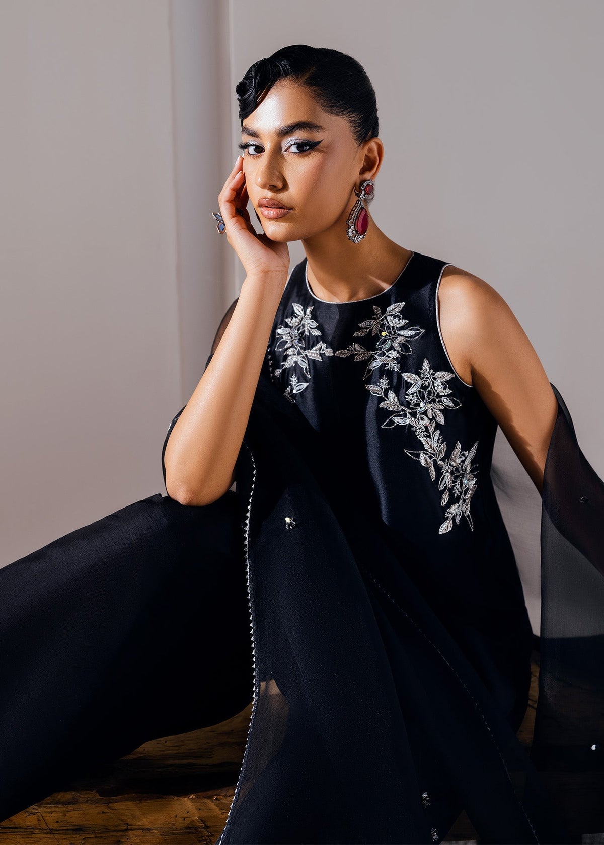 Mahum Asad | The Remix Edit | Rock by Mahum Asad - Designer Dress - Type: Ladies Clothes - Available at Libayah - 100% Original