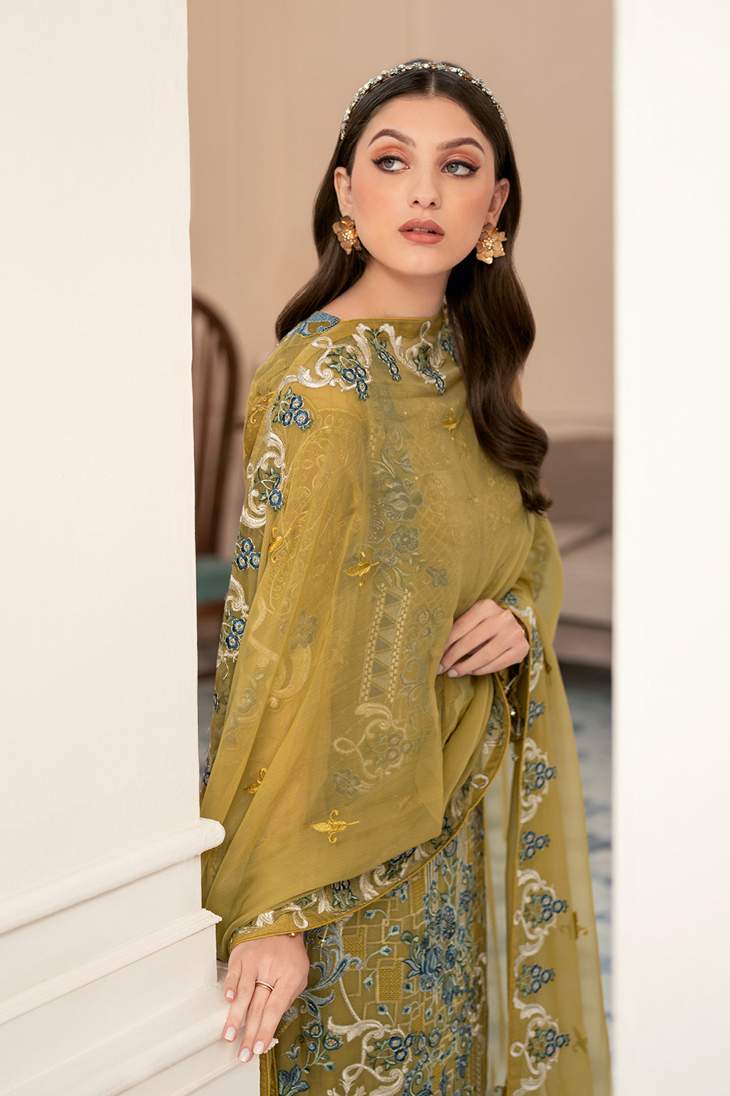 Ramsha | Rangoon Chiffon Collection 24 | D-903 by Ramsha - Designer Dress - Type: Ladies Clothes - Available at Libayah - 100% Original