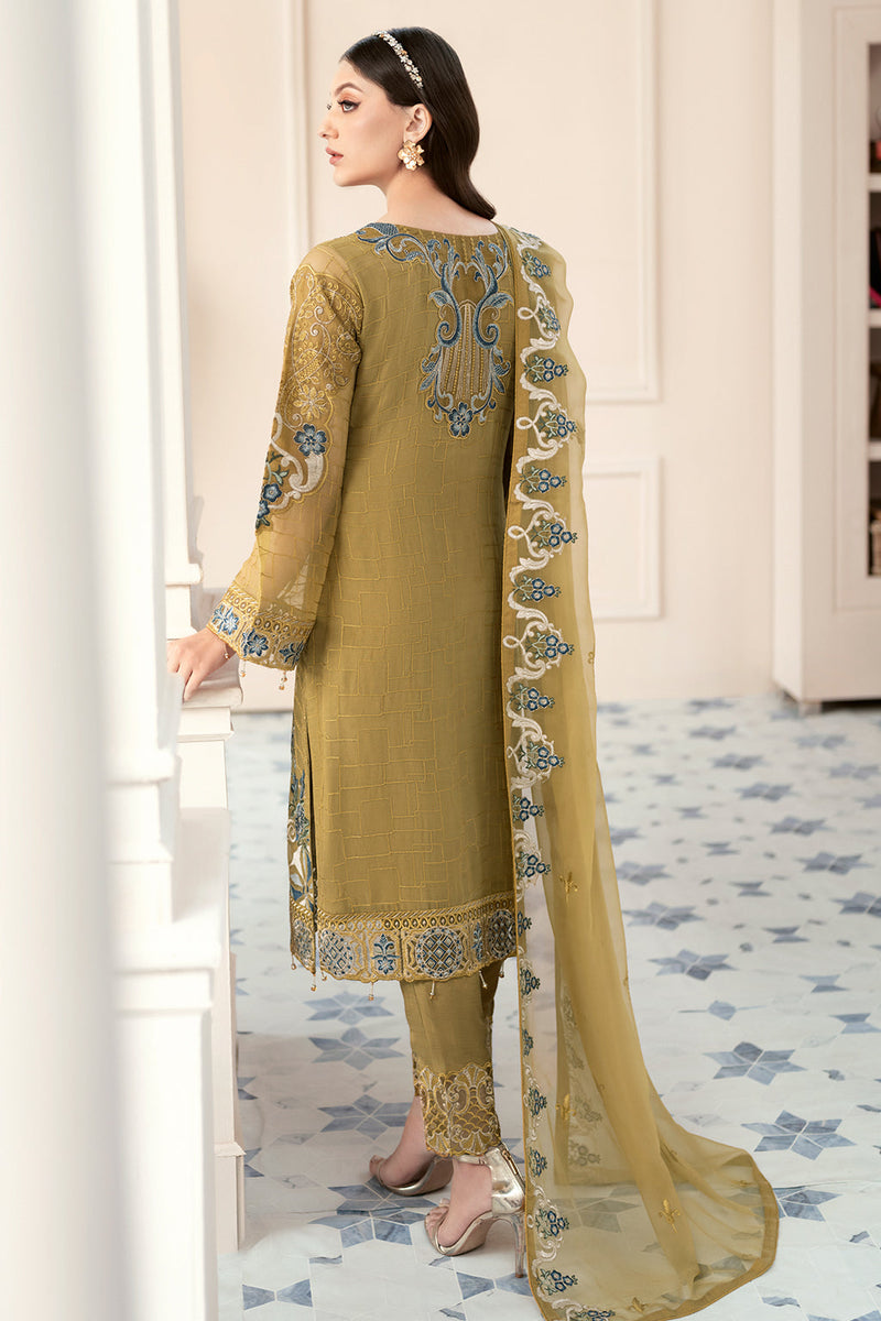 Ramsha | Rangoon Chiffon Collection 24 | D-903 by Ramsha - Designer Dress - Type: Ladies Clothes - Available at Libayah - 100% Original