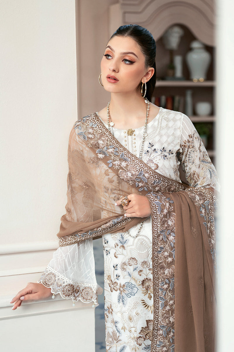 Ramsha | Rangoon Chiffon Collection 24 | D-911 by Ramsha - Designer Dress - Type: Ladies Clothes - Available at Libayah - 100% Original