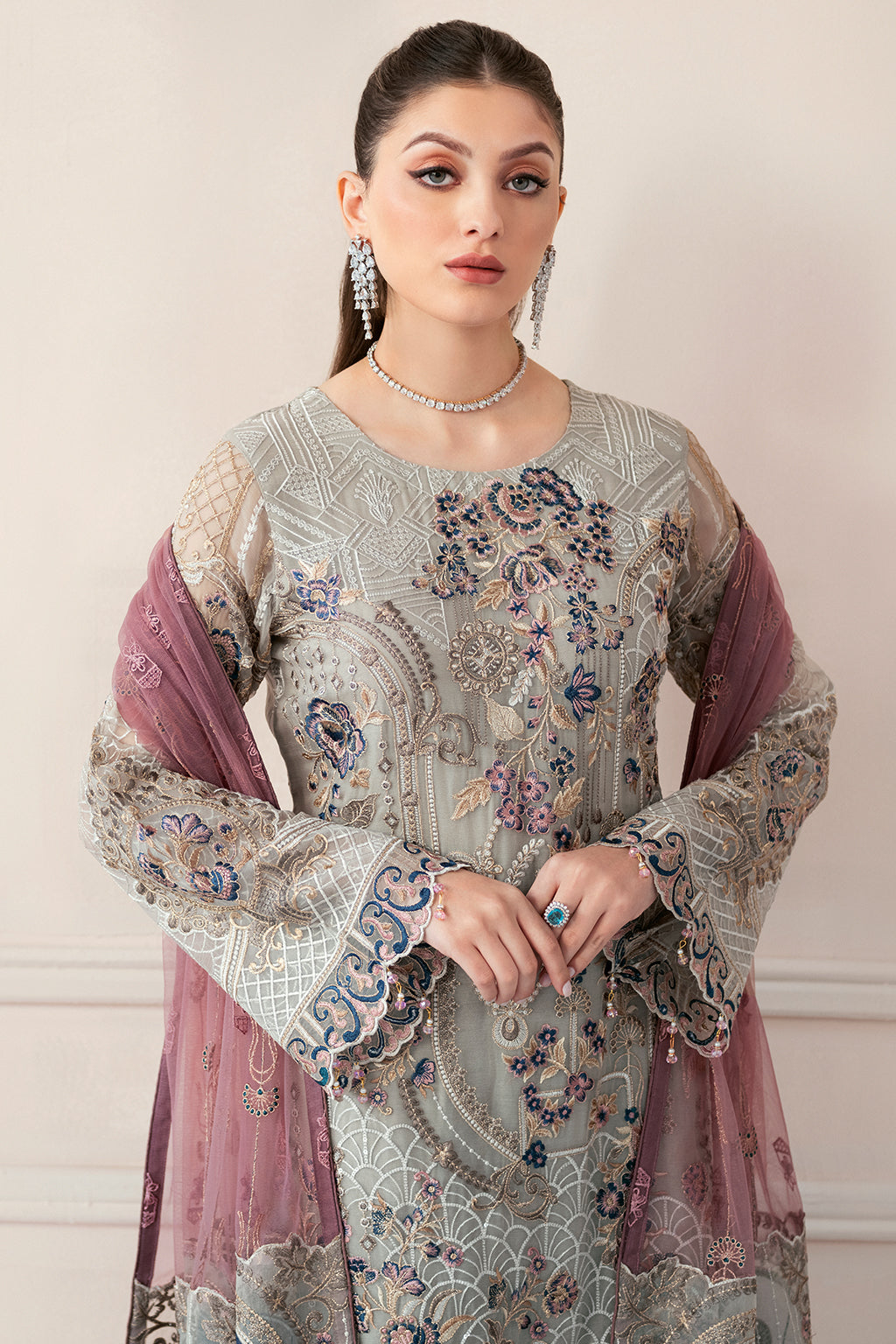 Ramsha | Rangoon Chiffon Collection 24 | D-907 by Ramsha - Designer Dress - Type: Ladies Clothes - Available at Libayah - 100% Original