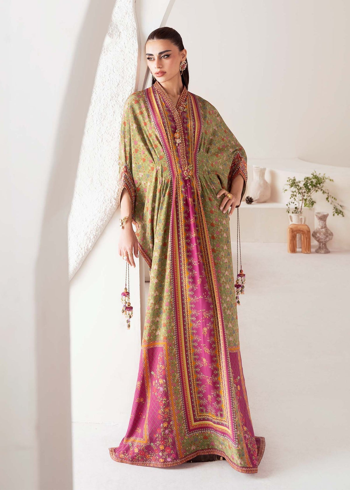 Kanwal Malik | Rosalia Silk Eid 25 | Deja by Kanwal Malik - Designer Dress - Type: Ladies Clothes - Available at Libayah - 100% Original