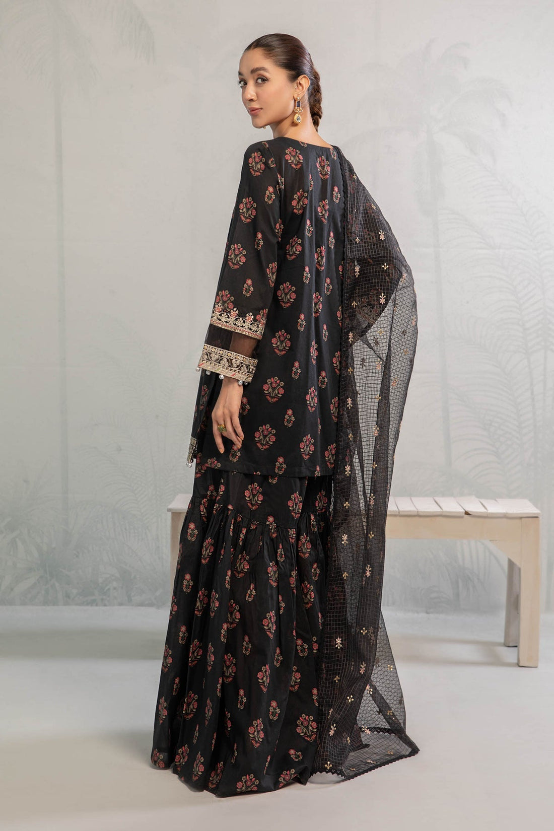 Maria B | Casual Pret 25 | DW-EA23-06R1 by Maria B - Designer Dress - Type: Ladies Clothes - Available at Libayah - 100% Original